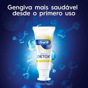 Creme Dental Oral-B Gengiva Detox Tartar Defense 130g