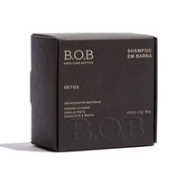 Shampoo Em Barra B.O.B Detox 80g