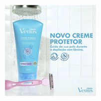 Creme Protetor Para Depilação Gillette Venus Suavidade E Maciez 150ml