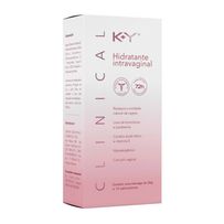 Gel Clinical K-y Hidratante Intravaginal 30g Com 10 Aplicadores