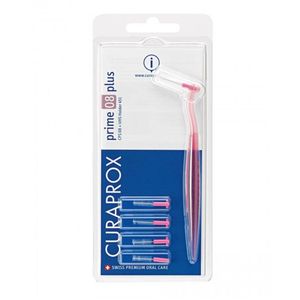 Escova Dental Interdental Curaprox Prime Plus 08mm + 4 Refis
