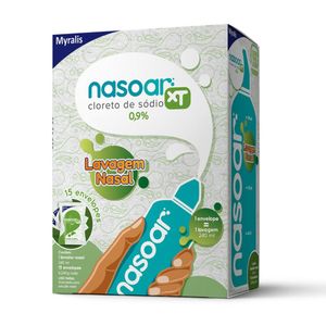 Nasoar Xt 1,67% Myralis Refil Com 15 Sachês + Frasco