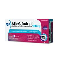 Allexofedrin 180mg Ems 10 Comprimidos Revestidos