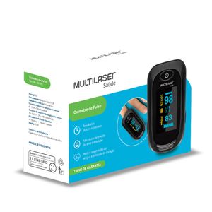 Oxímetro De Pulso Multilaser Saúde HC261 1 Unidade