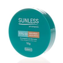 Pó Compacto Sunless Bege Médio Fps50 10g