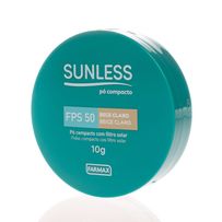 Pó Compacto Sunless Bege Claro Fps50 10g