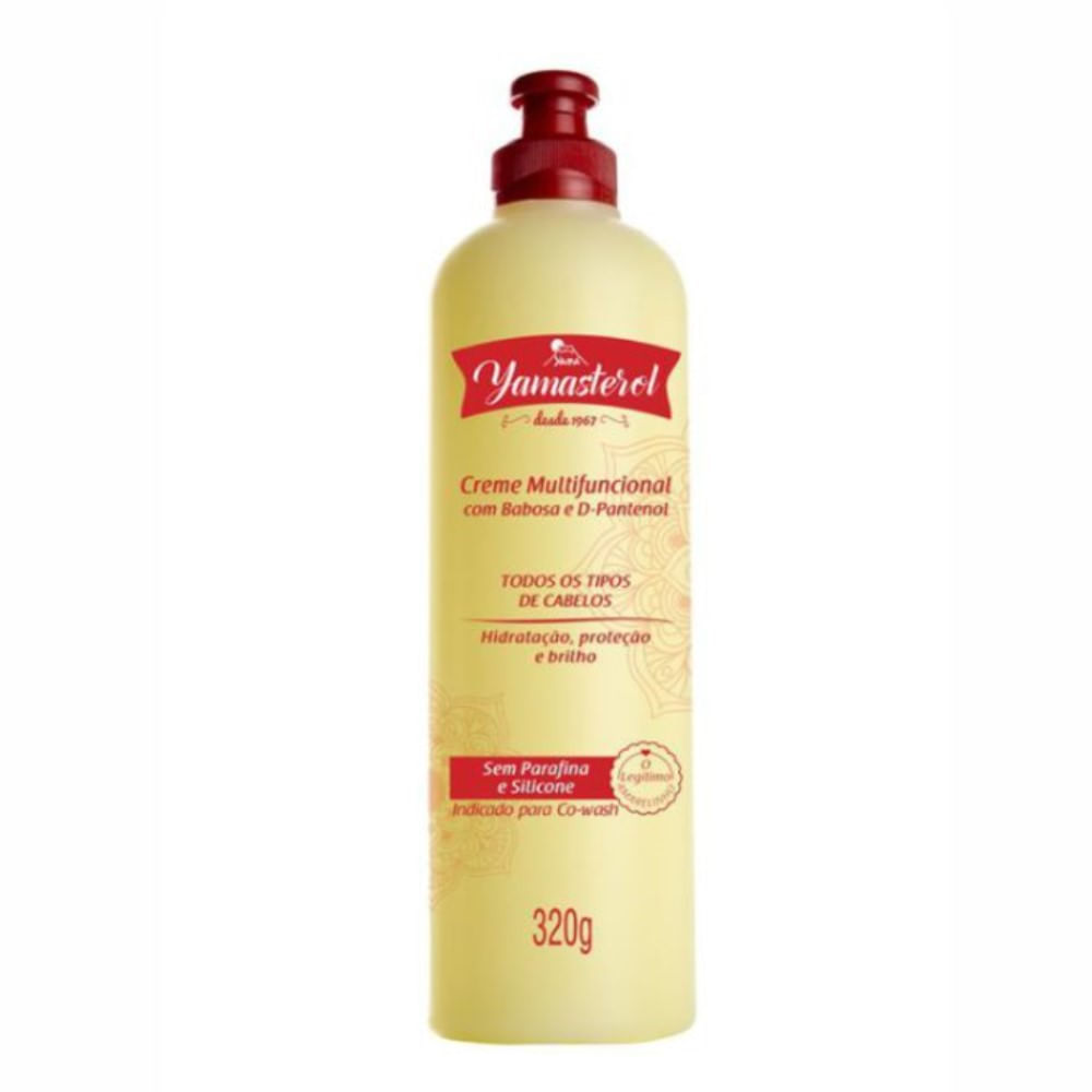 Creme Multifuncional Yamasterol D-Pantenol Babosa 320g