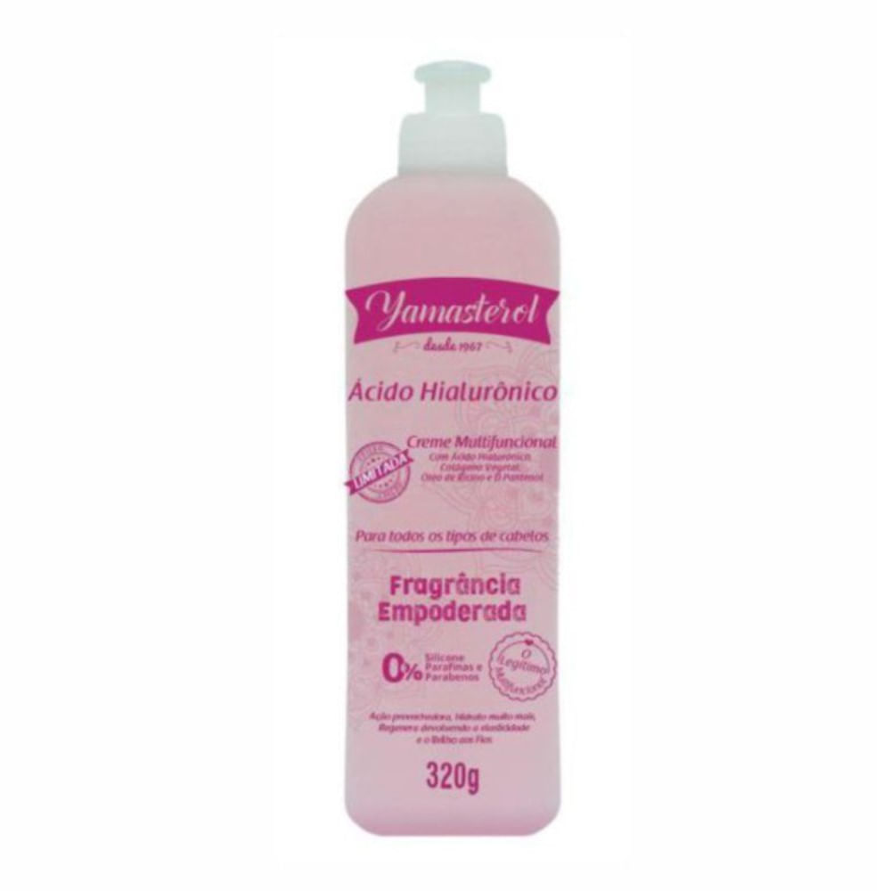 Creme Multifuncional Yamasterol Ácido Hialurônico Fragrância Empoderada 320g