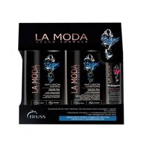Kit La Moda Infusion Shampoo 300ml + Condicionador 300ml + Finalizador Uso Obrigatório 30ml