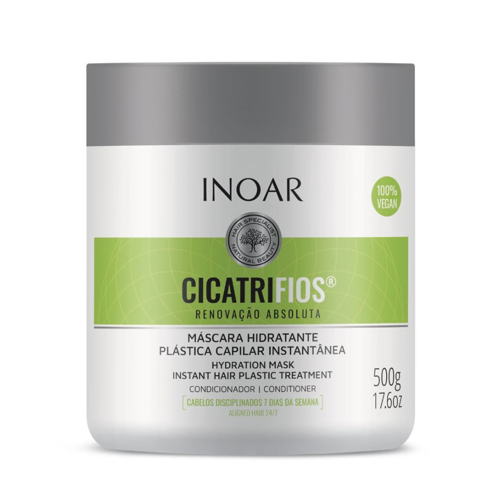 Máscara Hidratante Inoar Cicatrifios Renovação Absoluta 500g