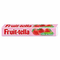 Bala Mastigavel Fruittella Morango Vitamina C 40g