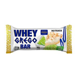 Barra de Proteína Whey Grego Torta de Limão Nutrata 40g