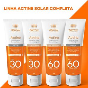 Protetor Solar Darrow Actine Toque Seco FPS 30 120ml
