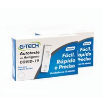 Autoteste De Antígeno G-Tech Covid-19 1 Teste