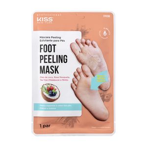 Máscara Peeling Esfoliante Para Pés Kiss New York Foot Peeling Mask 1 Par