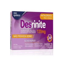Desrinite 120mg Neo Química 10 Comprimidos Revestidos