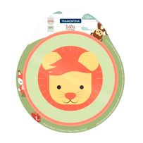 Prato Tramontina Baby Friends  Amarelo PP 1 Unidade