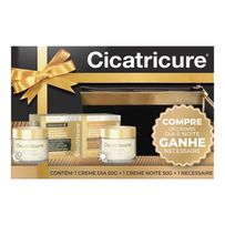 Kit Cicatricure Creme Diurno Gold Lift Fps 30 50g + Creme Noturno Gold Lift  50g + 1 Necessaire