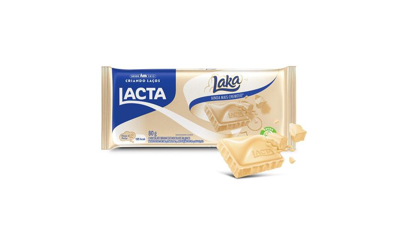 Chocolate Lacta Laka 80g - Drogaria Venancio