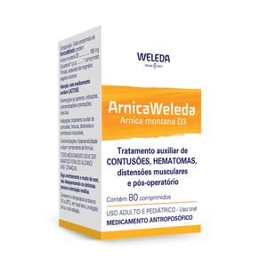 Arnica Weleda 80 Comprimidos