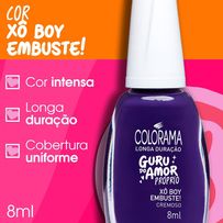Esmalte Colorama Guru Do Amor Próprio Xô Boy Embuste 8ml