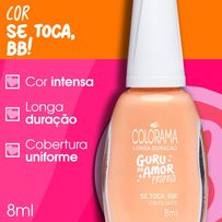 Esmalte Colorama Guru Do Amor Próprio Se Toca BB 8ml