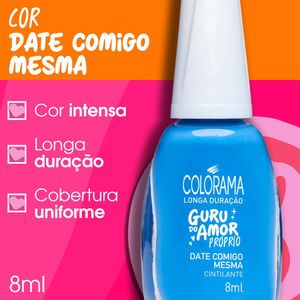 Esmalte Colorama Guru Do Amor Próprio Date Comigo Mesma 8ml