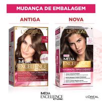 Tintura Loreal Imédia Excellence 5.1 - Castanho Claro Acinzentado