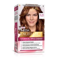 Tintura Loreal Imédia Excellence 6.41 - Marrom