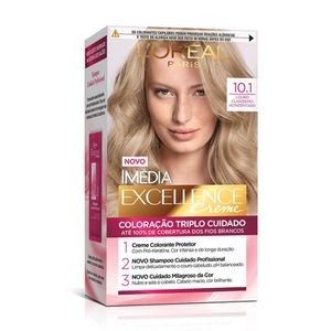 Tintura Loreal Imédia Excellence 10.1 - Louro Claríssimo Acinzentado