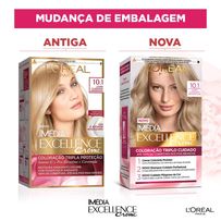 Tintura Loreal Imédia Excellence 10.1 - Louro Claríssimo Acinzentado