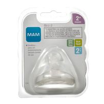 Bico de Mamadeira 2 Mam Fluxo Médio 1216 2+ Meses 1 Unidade