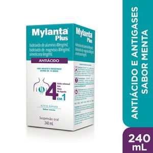 Mylanta Plus Sabor Menta Johnson & Johnson 240ml Suspensão Oral