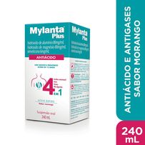 Mylanta Plus Sabor Morango Johnson & Johnson 240ml Solução Oral