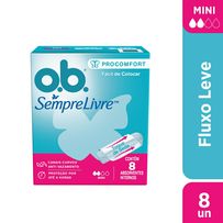 Absorvente Interno O.b ProComfort Mini 8 unidades