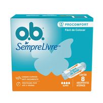 Absorvente Interno O.b Procomfort  Super 8 Unidades