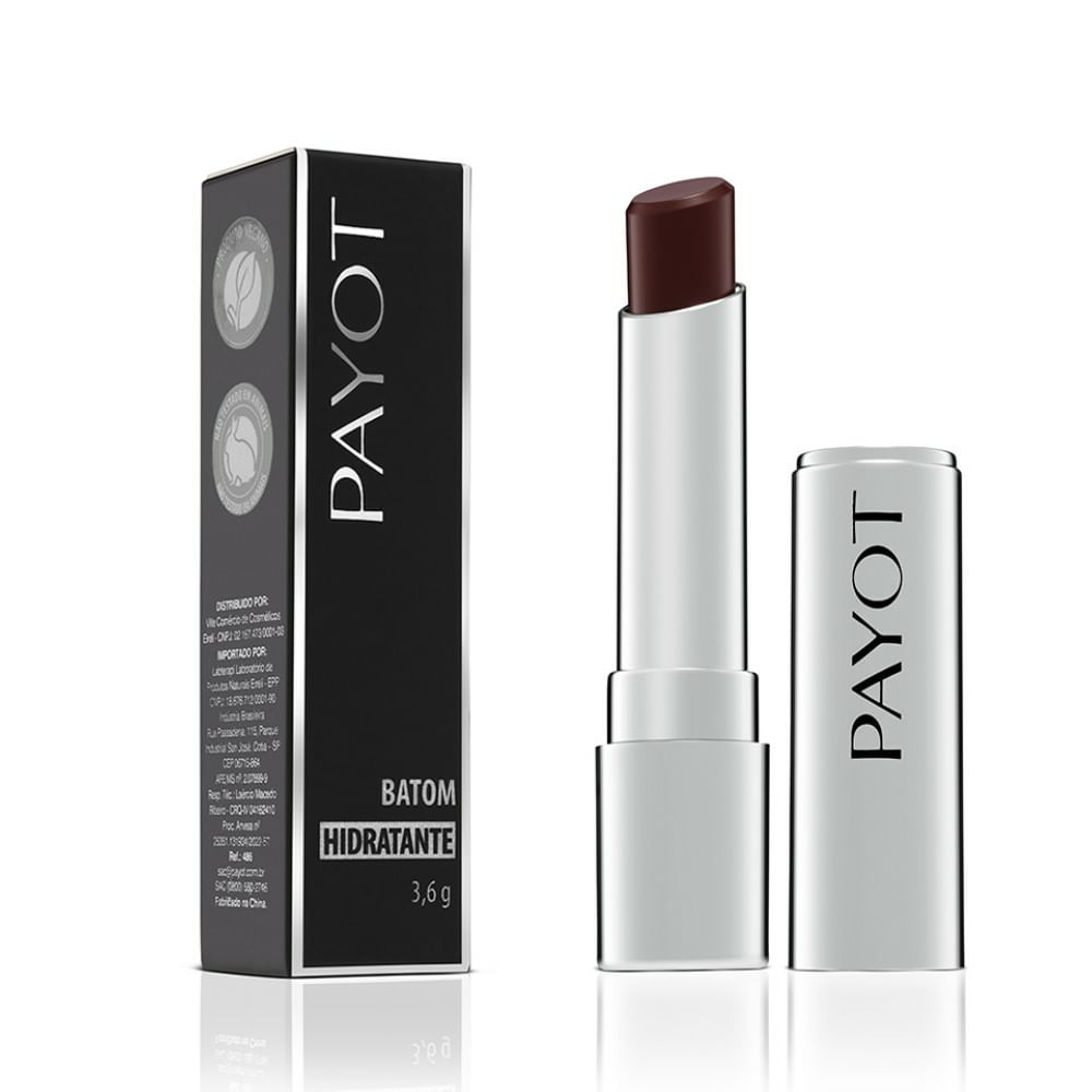Batom Payot Hidratante Vermelho Bordo 3,6g