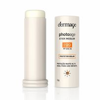 Protetor Solar Stick Dermage Photoage Fps99 Incolor 12g