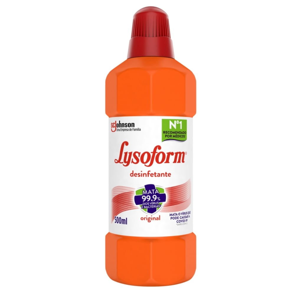 Desinfetante Líquido Lysoform Original 500ml