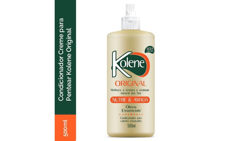 Kit com 2 Creme para Pentear Kolene Original 300ml