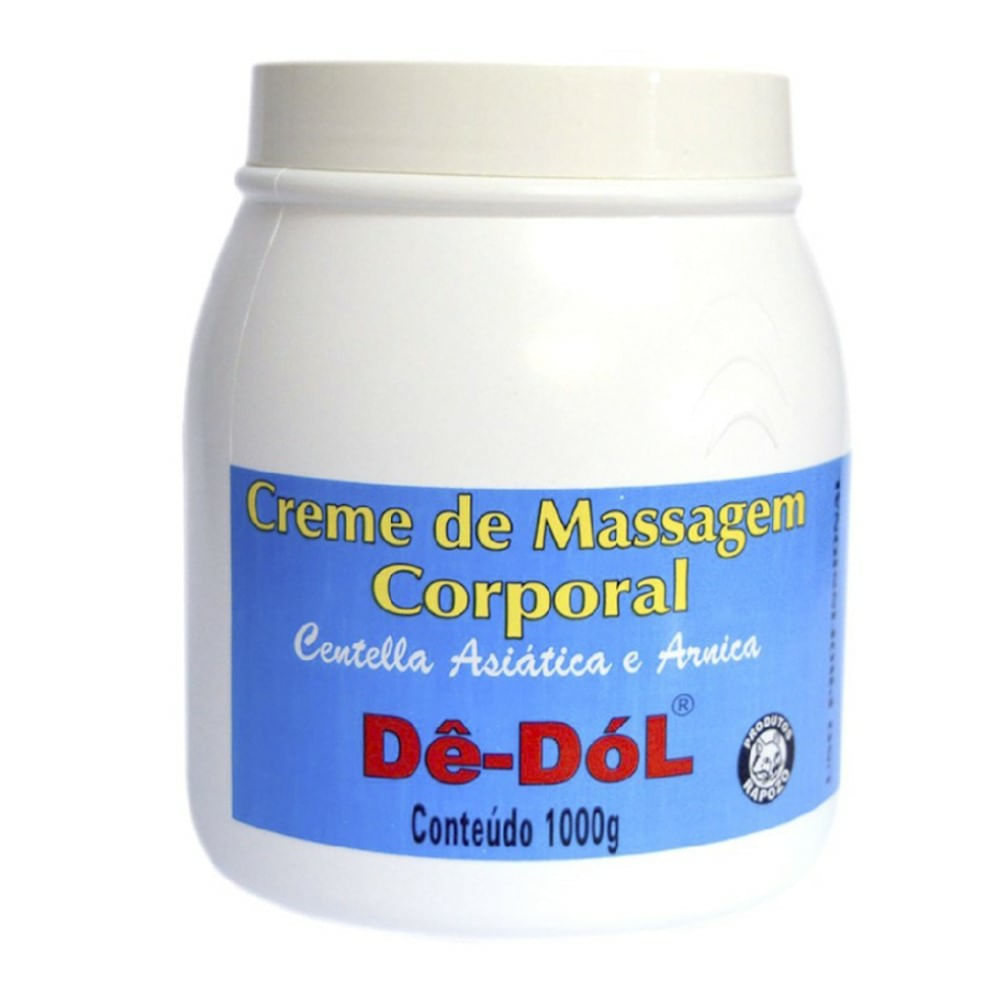 Creme De Massagem Corporal Dê-Dól 1000g