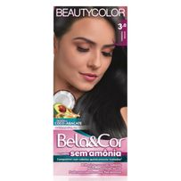 Tintura Beautycolor Bela e Cor Sem Amônia Castanho Escuro 3.0
