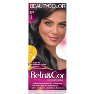 Tintura Beautycolor Bela e Cor Castanho Escuro 3.0