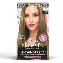 Tintura Beautycolor Cores Reais Louro Claro Acinzentado 8.1