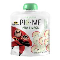 Purê De Frutas Pic-me Os Incríveis Pera e Maçã 90g
