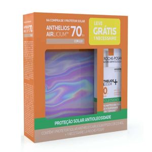 Protetor Solar La Roche Posay Anthelios Airlicium Fps70 Cor 2.0 - 40g + 1 Necessaire