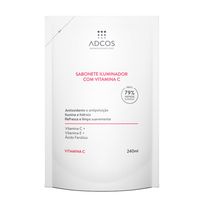 Sabonete Iluminador Adcos Vitamina C Refil 240ml