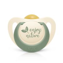 Kit 2 Chupetas Nuk for Nature Latex Menino 6 a 18 Meses