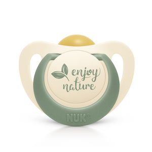 Kit 2 Chupetas Nuk for Nature Latex Menino 6 a 18 Meses