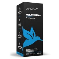 Suplemento Alimentar Puravida Melatonina Maracujá 20ml